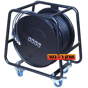 CAT6A4CH60M גלגלת כבל CAT6a עם 4 ערוצים באורך 60 מטר של ALDER