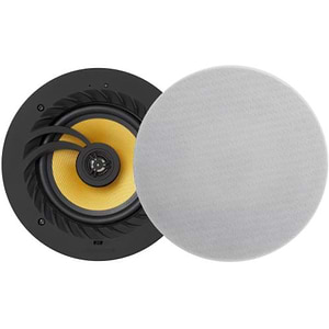 Lithe Audio 6.5 רמקול בלוטות׳ מוגבר, שקוע קיר + רמקול שקוע קיר פסיבי של Lithe Audio