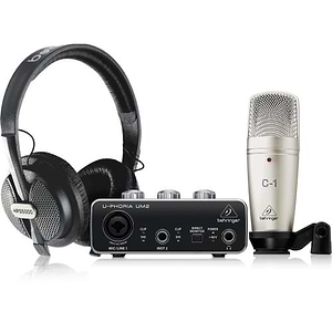 U-Phoria Studio ערכת אולפן בסיסית של Behringer