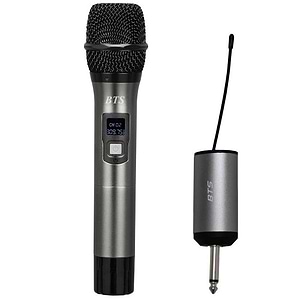 מיקרופון אלחוטי UHF עם מקלט מיני