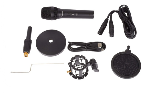 מיקרופון דינמי בחיבור USB או XLR מבית MAONO דגם AU-HD300T 