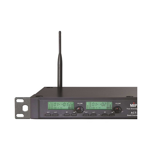 מקלט 4 ערוצים (ללא משדרים) דיוורסיטי עם תצוגת LCD תדר 498-510MHz