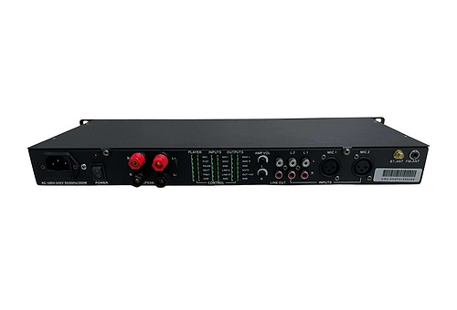 מגבר דיגיטאלי להתקנות קל משקל בהספק 360W + נגן מדיה BT דגם CRU360P מבית UMT