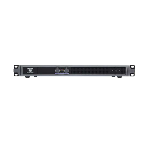 מגבר 2 ערוצים 2X550W-8ohm הגנה 1U-19