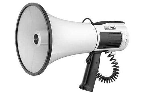 מגפון נטען בהספק 80W מבית