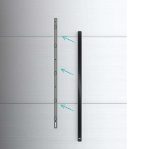 זוג מתקני קיר מגנטיים דגם Magnetic Inwall bracket IC28 מבית BEC