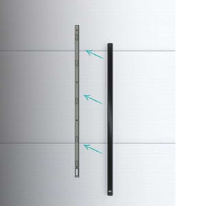 זוג מתקני קיר מגנטיים דגם Magnetic Inwall bracket IC28 מבית BEC