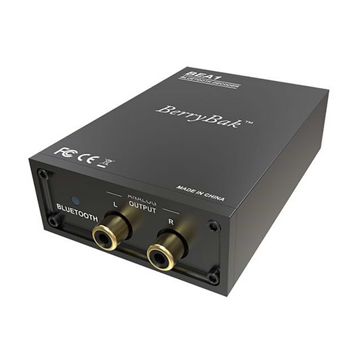 נגן Bluetooth יציאות RCA קואקסיאל ואופטי חיבור USB-C קצב 24-bit/96kHz אנטנה חיצונית דגם GHI-BEA1 מבית