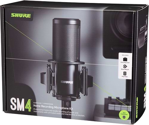 ערכת מיקרופון הקלטה דגם SM4-K-KIT מבית