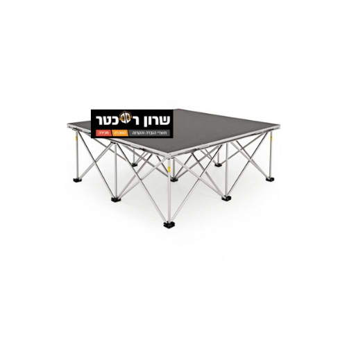 במה ניידת מתקפלת 1m מבית