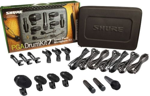 סט 6 מקרופונים לתופים דגם PGADRUMKIT7 מבית 