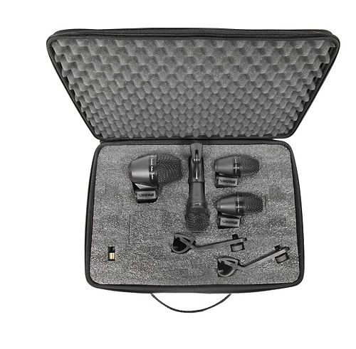 סט מיקרופונים לתופים במזוודה דגם PGADRUMKIT4 מבית