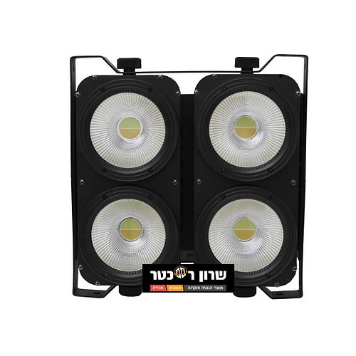 שני פנסים עם קייס קשיח דגם 4x100Watt *2 + Case מבית 