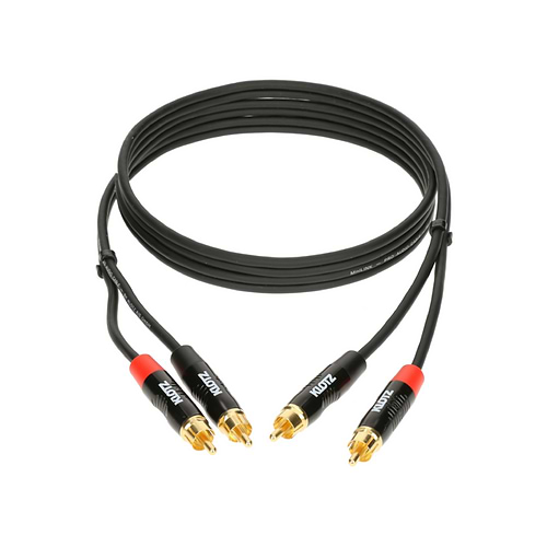 כבל 2xRCA-2xRCA מקצועי, באורך 3 מ`, דגם KT-CC300 מבית