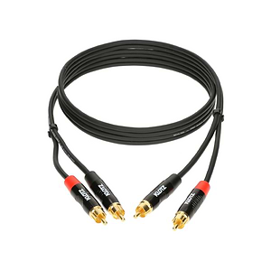 כבל 2xRCA-2xRCA מקצועי, באורך 3 מ`, דגם KT-CC300 מבית