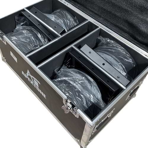 פנס תאורה מקצועי 300W עם טבעת LED ותמיכה ב-DMX512 מבית 