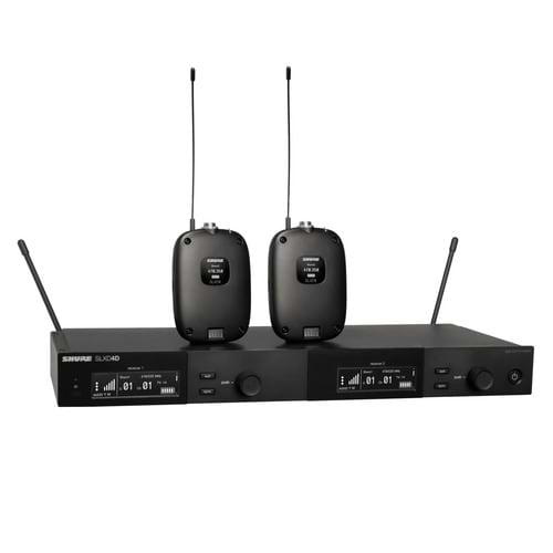 מערכת אלחוטית כפולה דגם SLXD14DE-G60 מבית