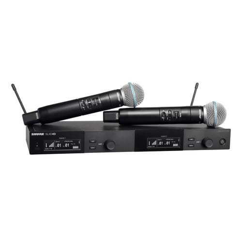 מערכת אלחוטית כפולה דגם SLXD24DE/B58-G60 מבית