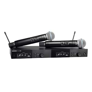 מערכת אלחוטית כפולה דגם SLXD24DE/B58-G60 מבית
