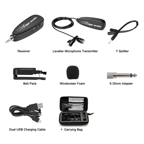 מיקרופון בלוטוס דש אלחוטי FREEDOM 6100C Lavalier Microphone מבית