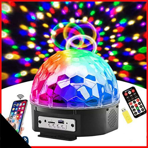 כיפת אורות משולב רמקול LED Ball מבית 