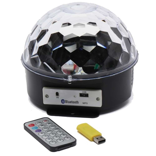 כיפת אורות משולב רמקול LED Ball מבית 