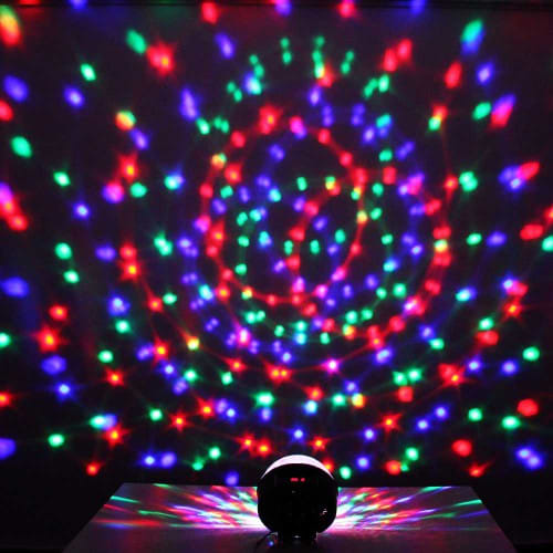 כיפת אורות משולב רמקול LED Ball מבית 