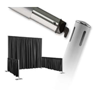 מוט ניצב גובה 1.82 - 3.04 לגב במה