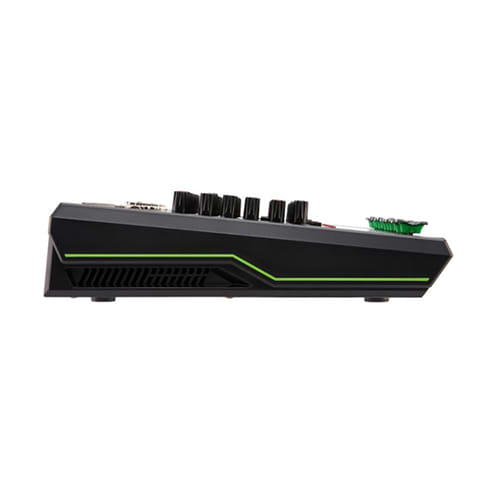 מיקסר 8 ערוצים 4XMic + 4Xline ST 3-band EQ 48V 16 digital Effect דגם FI-MIX8 מבית