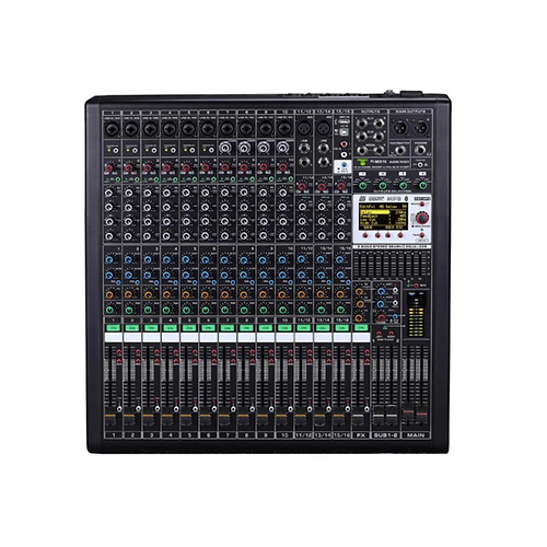 מיקסר 16 ערוצים 10XMic+2XLine ST אפקטים דיגיטליים USB/Bluetooth דגם FI-MIX16 מבית