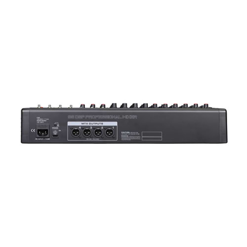מיקסר 16 ערוצים 10XMic+2XLine ST אפקטים דיגיטליים USB/Bluetooth דגם FI-MIX16 מבית