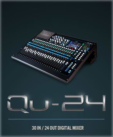 מיקסר דיגיטאלי ‏ALLEN&HEATH QU-24  
