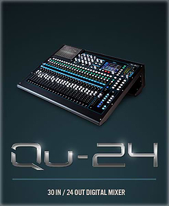 מיקסר דיגיטאלי ALLEN&HEATH QU-24