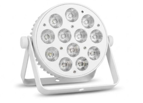 פנס לד פאר מקצועי 12x8W RGBWW - גוף לבן 