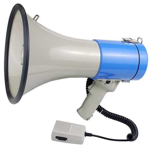 מגפון בהספק 30 וואט עם סוללה נטענת