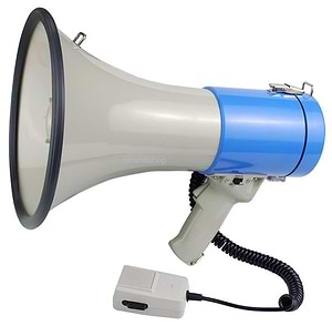 מגפון בהספק 30 וואט עם סוללה נטענת