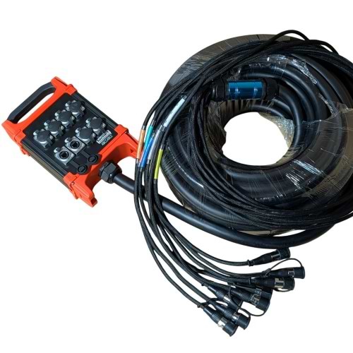 כבלים דגם Cat6a 8Ch, 30m מבית