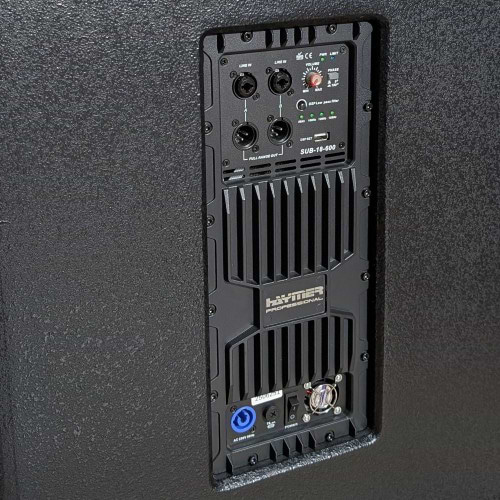 סאבוופר מוגבר 600W RMS / 18