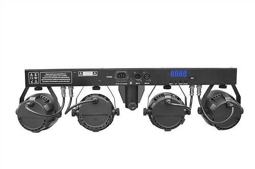 סט תאורה תומס לד 12X1W RGBW כולל סטנד ותיקים דגם PL-31A מבית Shadow 