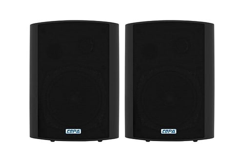זוג רמקולים 6.5 אינץ׳ Bluetooth + AUX בהספק 40Wx2 עם אפשרות לשרשור מבית