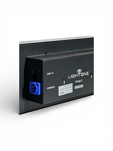 פנס רטרו עם חמישה לדים לבן חם ואפקטים RGB דגם Hexa 5 מבית 