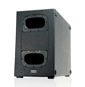 סאב וופר קרדיואידי 2X12" מסדרת KS של QSC לשליטה טובה יותר בפיזור התדרים הנמוכים דגם KS212-C מבית 