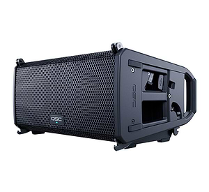 רמקול Line Array אקטיבי מסדרת L Class של QSC המספק עוצמה גבוהה, פיזור מדויק וקלות פריסה להופעות והתקנות מקצועיות דגם LA108 מבית 