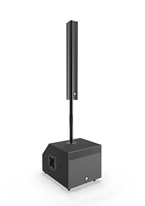 סט רמקול מוגבר סאב "12+קולונה USB/SD/BT 600W+240W 90°x10° PowerSoft 70 Cm Array 8x3 מבית