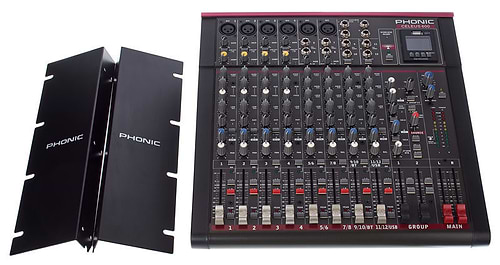מיקסר 8 ערוצים מקליט CELEUS 600 של Phonic