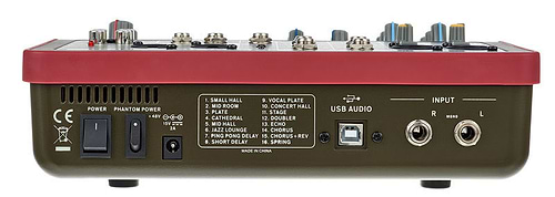 מיקסר 4 ערוצים מקליט CELEUS 200 של Phonic