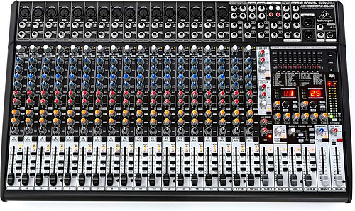 מיקסר מקצועי SX2442FX גדול עם אפקטים של Behringer