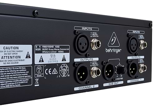 אקולייזר FBQ3102HD של Behringer
