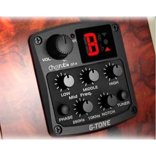 גיטרה קלאסית מוגברת WD N460CEQ של Walden Guitars