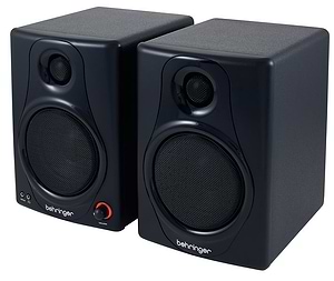 זוג מוניטורים דיגיטלים Media 40USB עם כניסת USB של Behringer 
